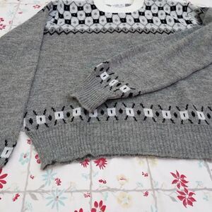 Vintage Sears Sportsweater Longsleeves Multicolore